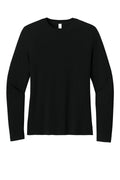 BELLA+CANVAS Women's Jersey Long Sleeve Tee BC6500 - Black - front