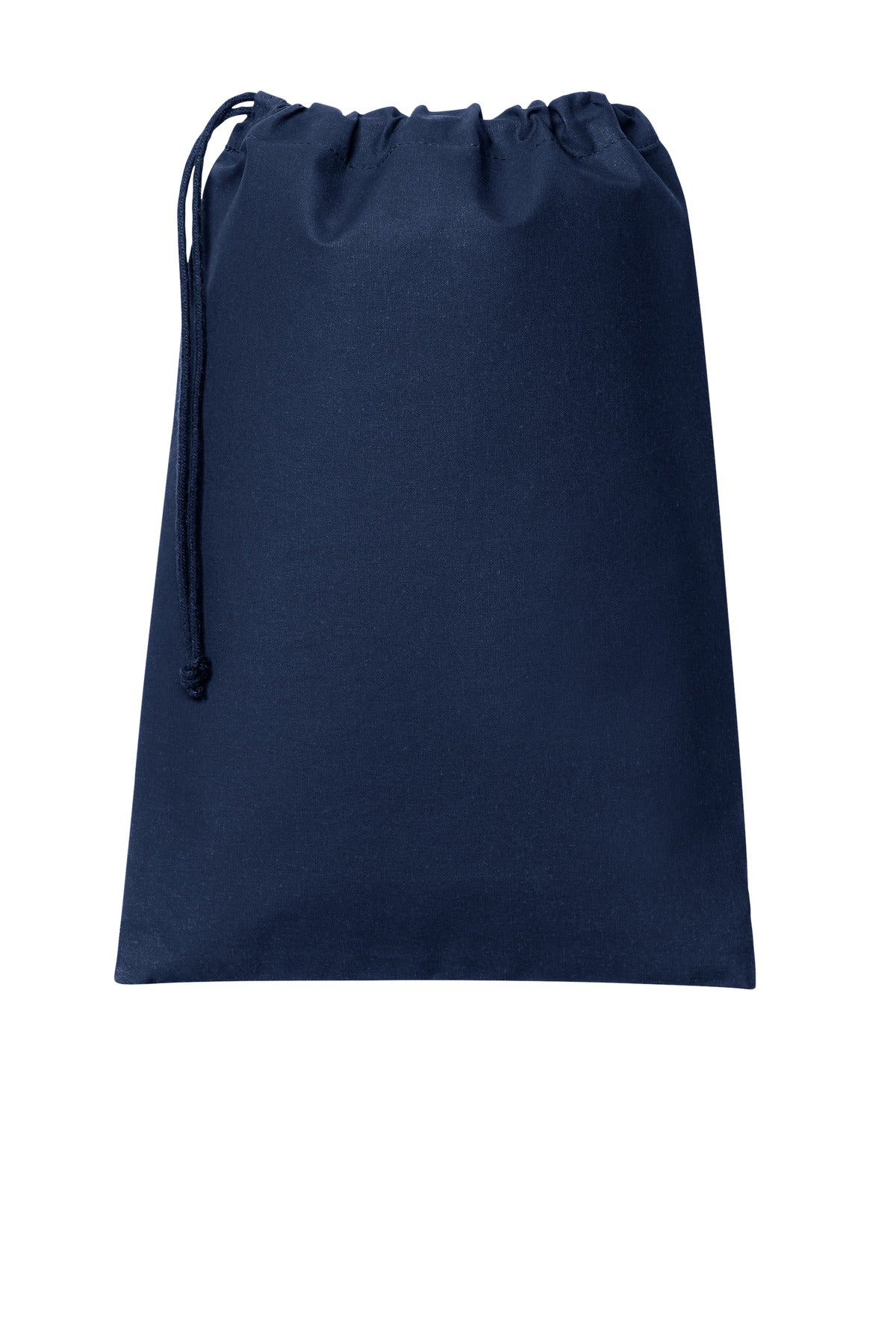 Port Authority Core Cotton Drawstring Bag BG0350 - River Blue Navy - front