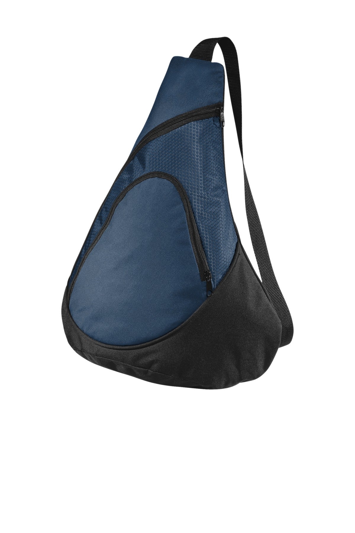 Port Authority - Honeycomb Sling Pack. BG1010 - Navy - front