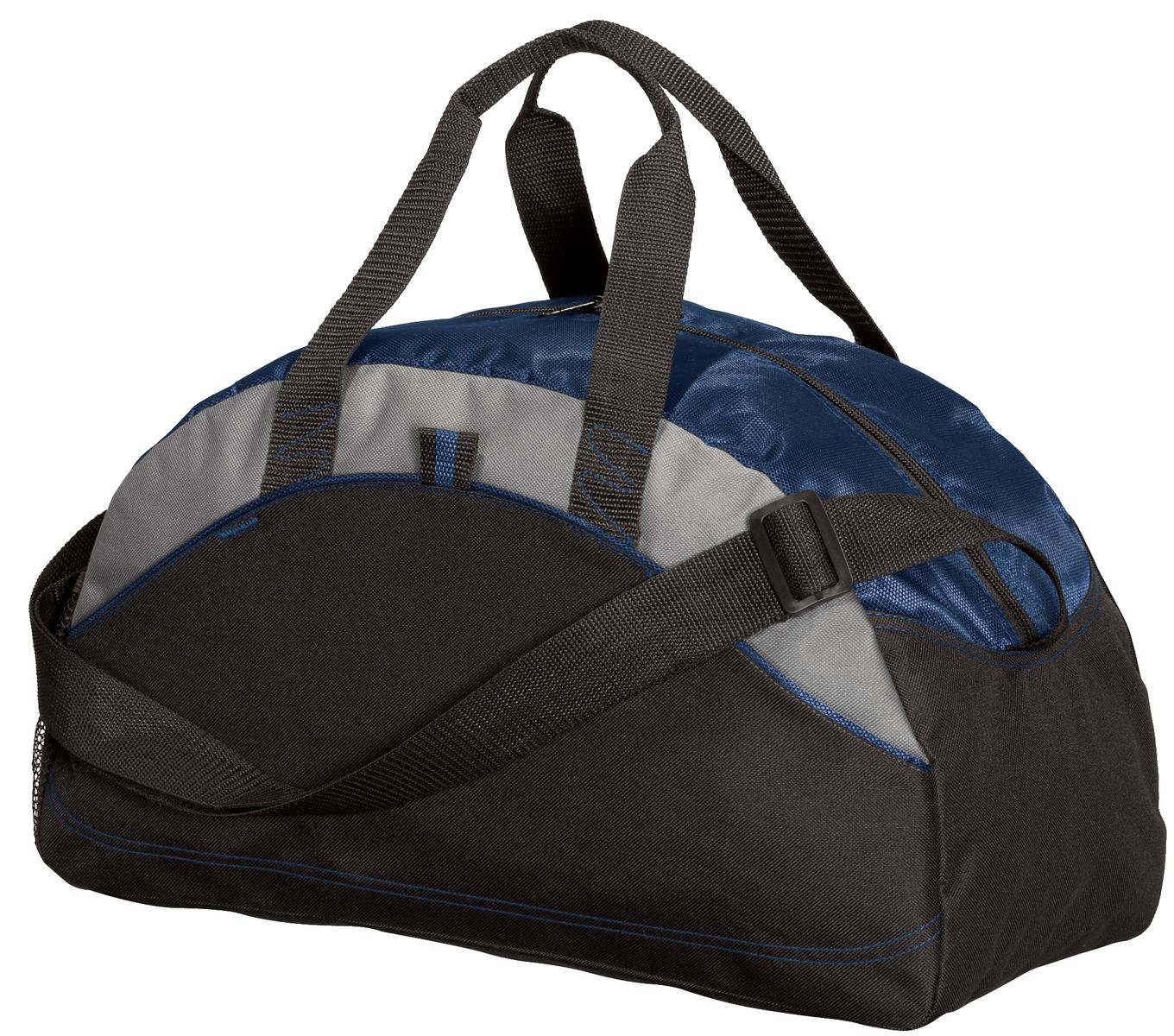 Port Authority - Medium Contrast Duffel. BG1070 - Navy - front