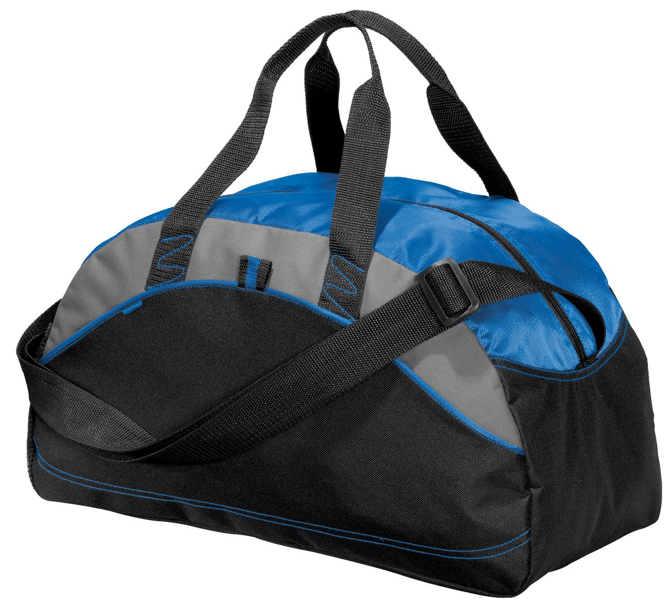 Port Authority - Medium Contrast Duffel. BG1070 - Royal - front
