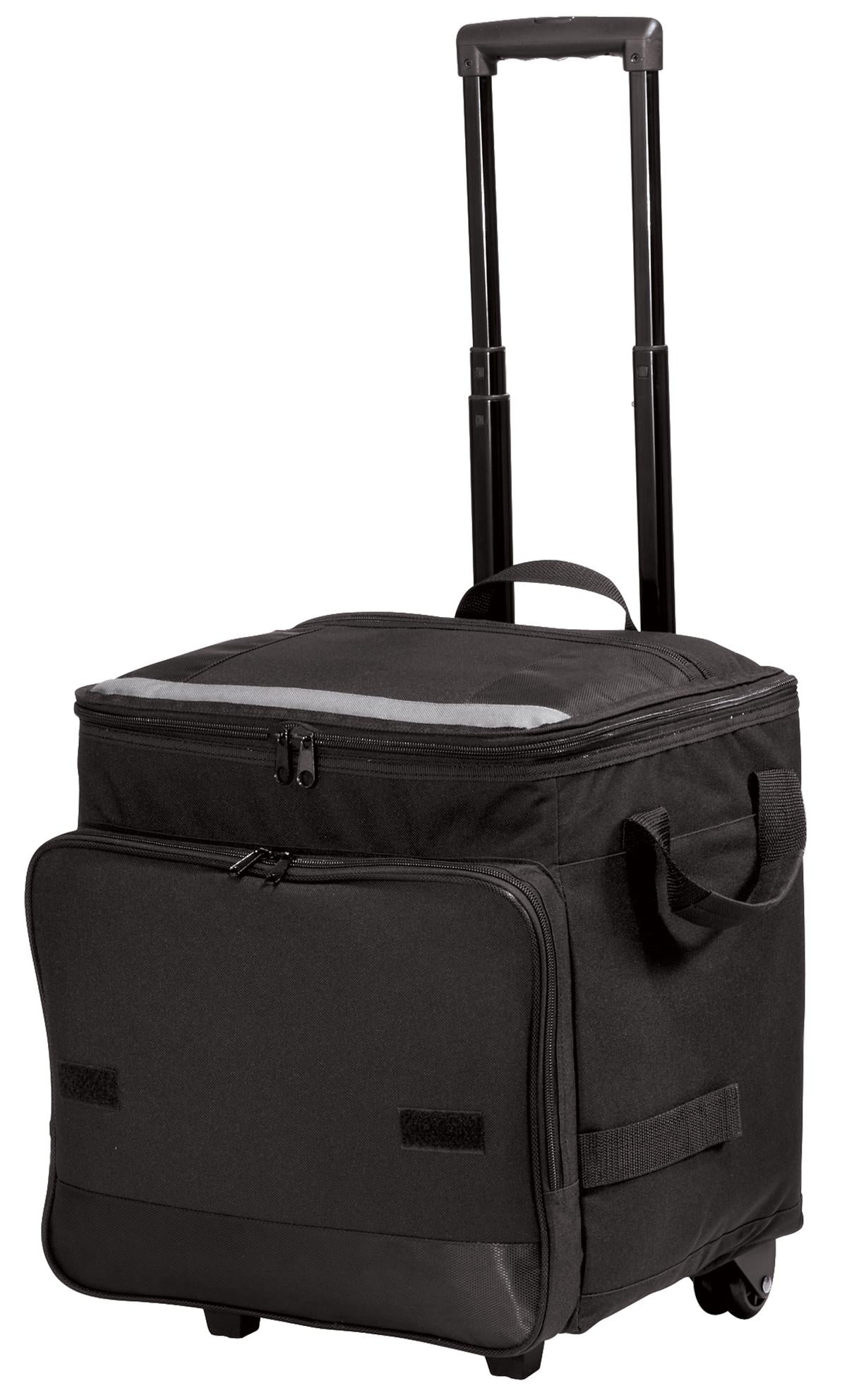 Port Authority Rolling Cooler. BG119 - Black - front