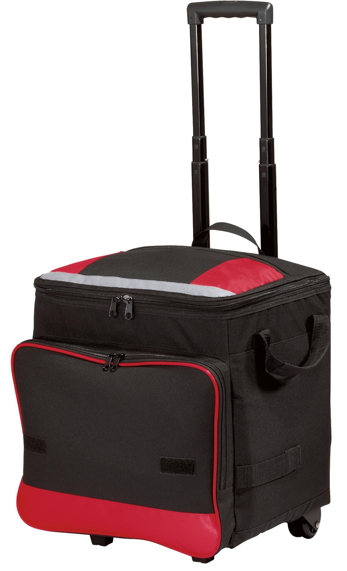 Port Authority Rolling Cooler. BG119 - Red - front