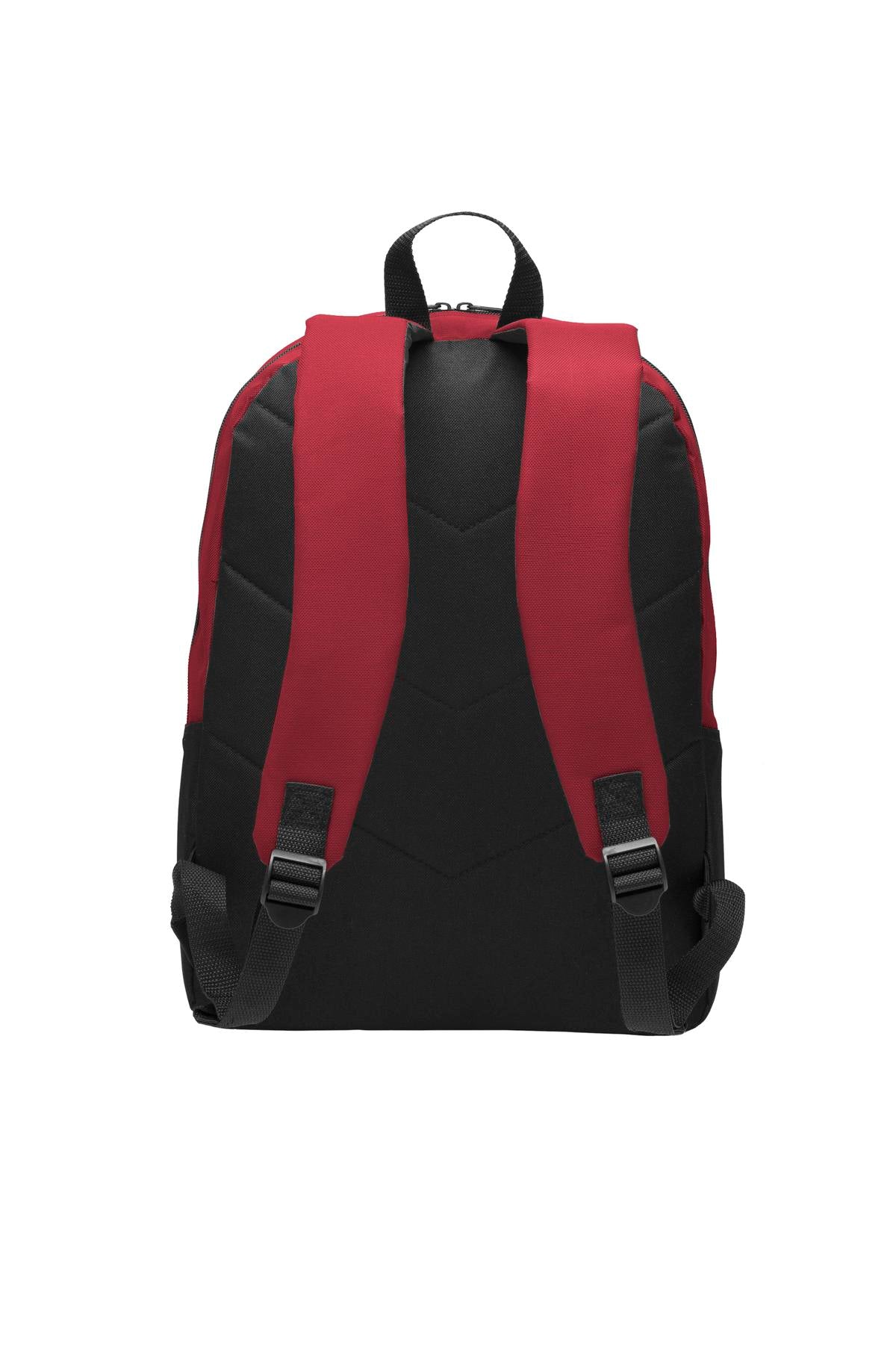 Port Authority Value Backpack. BG203 - Red - back