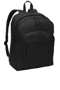 Port Authority Basic Backpack. BG204 - Black - front