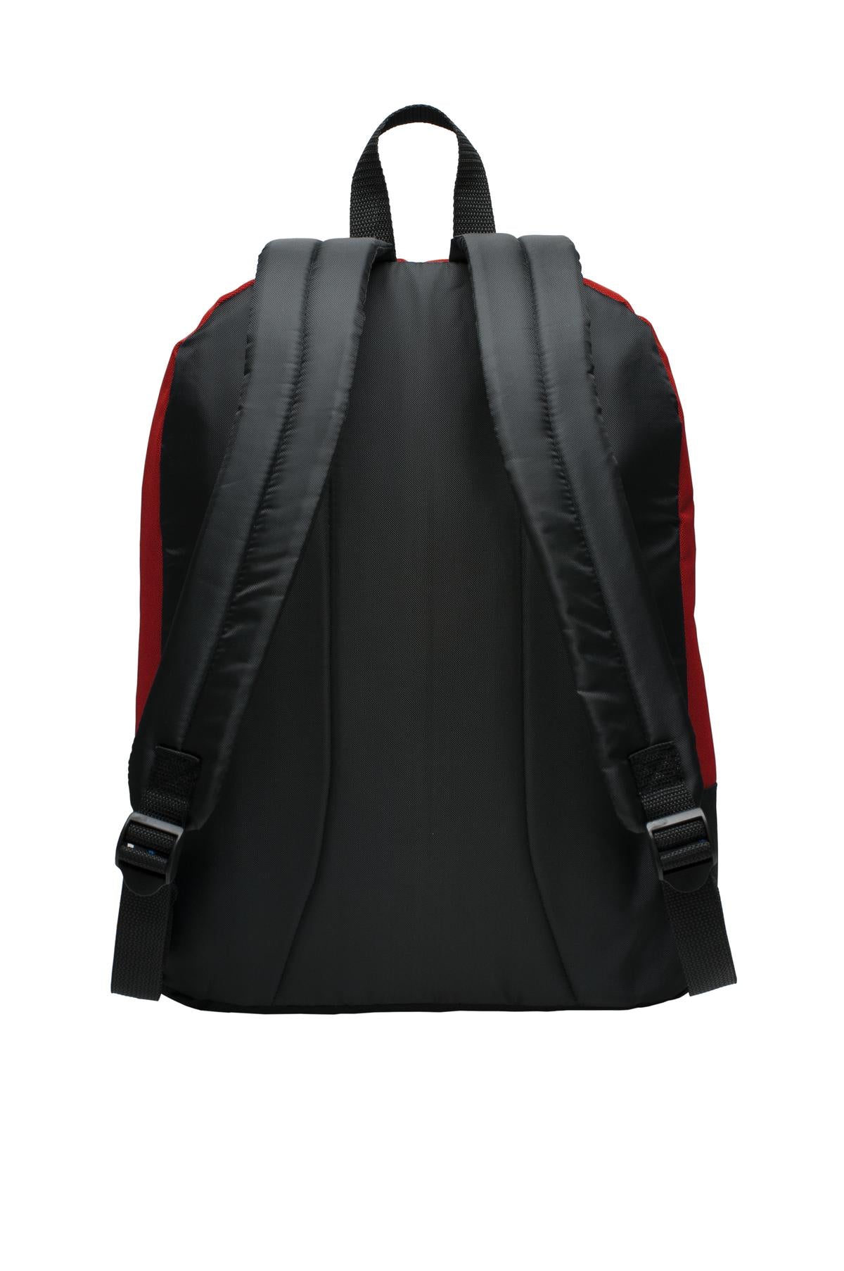 Port Authority Basic Backpack. BG204 - Red - back