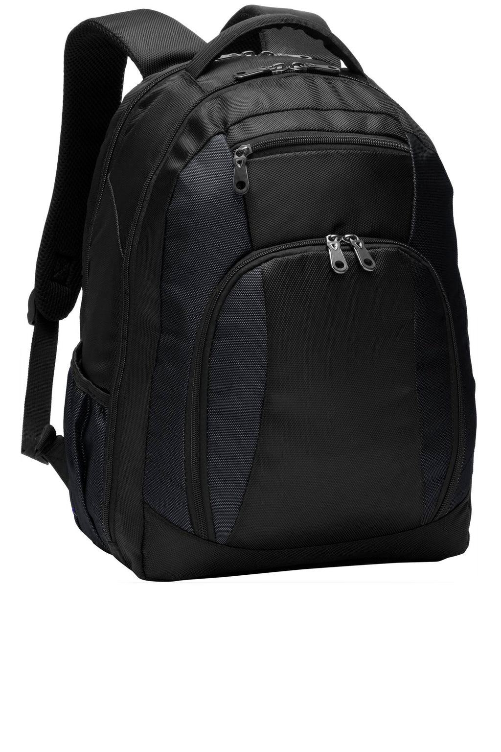 Port Authority Commuter Backpack. BG205 - Black - front