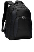 Port Authority Commuter Backpack. BG205 - Black - front