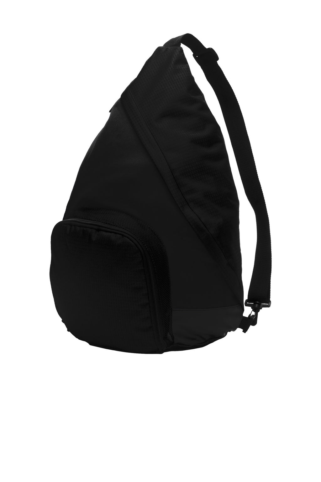 Port Authority Active Sling Pack. BG206 - Black/ Black - front