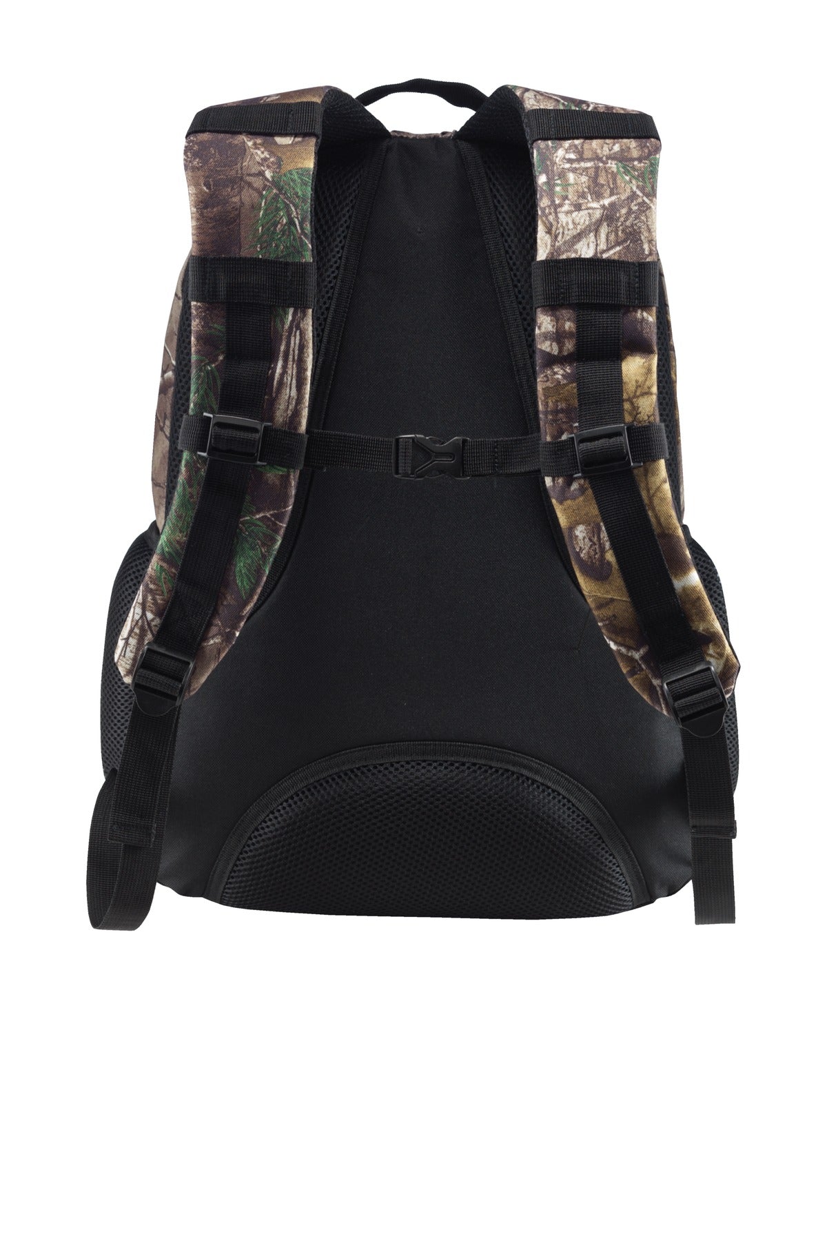 Port Authority Camo Xtreme Backpack. BG207C - Realtree Xtra/ Black - back