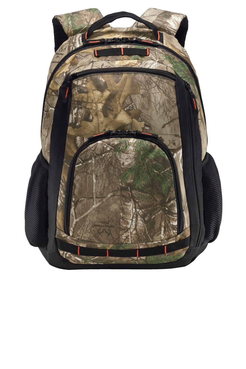 Port Authority Camo Xtreme Backpack. BG207C - Realtree Xtra/ Black - front