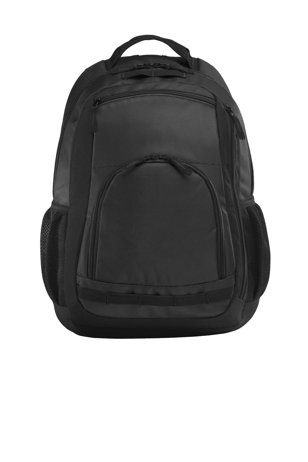 Port Authority Xtreme Backpack. BG207 - Dark Grey/ Black/ Black - front