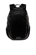 Port Authority Ridge Backpack. BG208 - Black/ Dark Charcoal - front