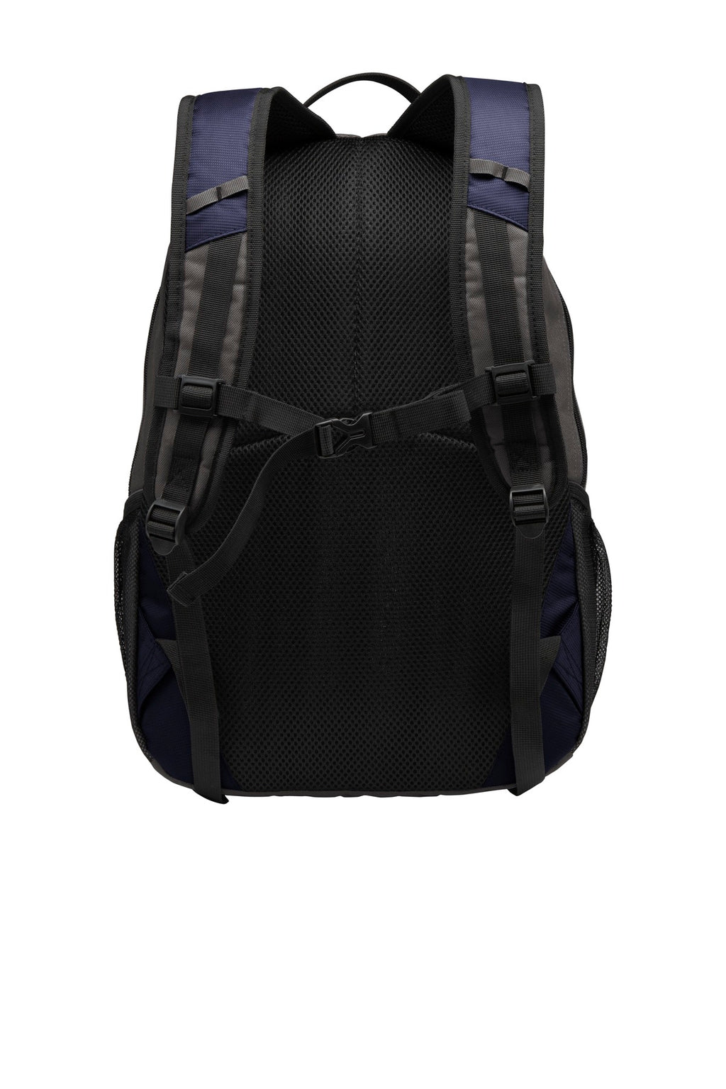 Port Authority Ridge Backpack. BG208 - Deep Navy/ Dark Charcoal - back