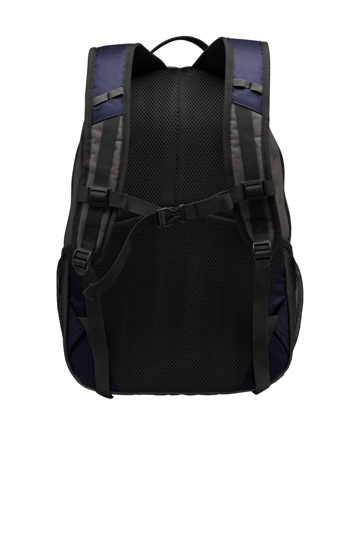 Port Authority Ridge Backpack. BG208 - Deep Navy/ Dark Charcoal - back