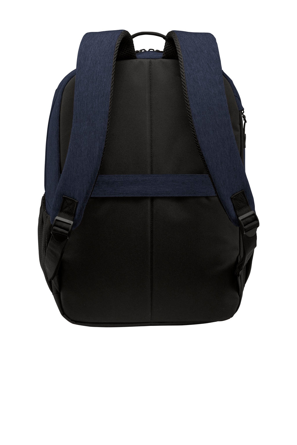 Port Authority Vector Backpack. BG209 - Navy Heather - back
