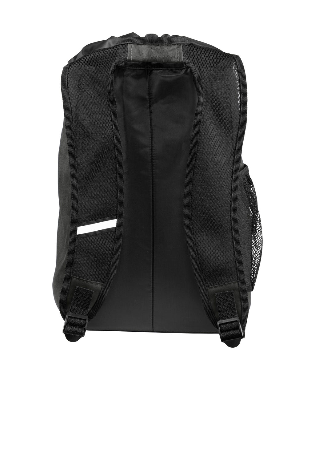 Port Authority Hybrid Backpack. BG211 - Black/ Black - back
