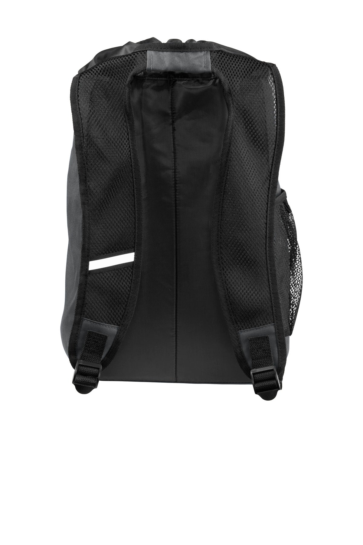 Port Authority Hybrid Backpack. BG211 - Dark Charcoal/ Black - back