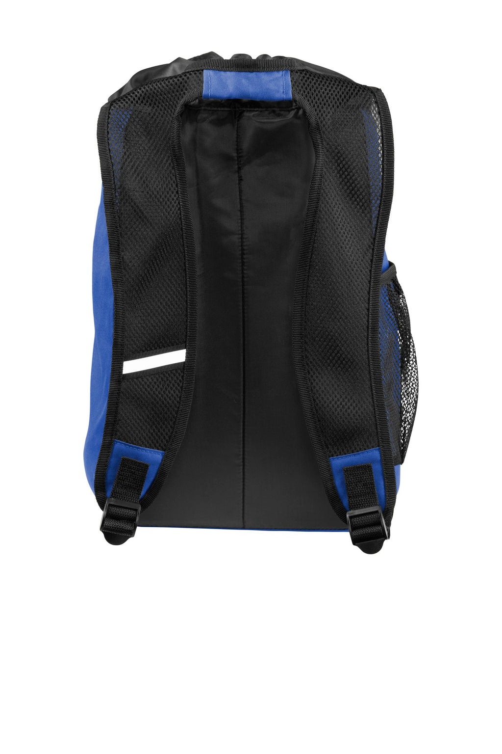 Port Authority Hybrid Backpack. BG211 - Royal/ Black - back