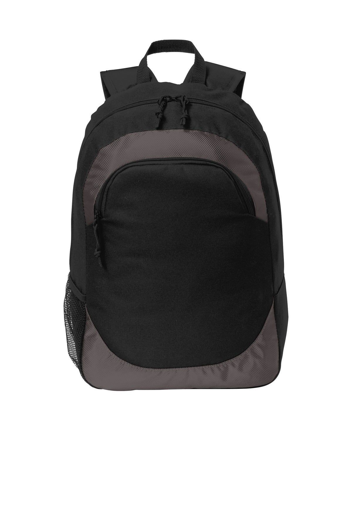 Port Authority Circuit Backpack. BG217 - Sterling Grey/ Black - front