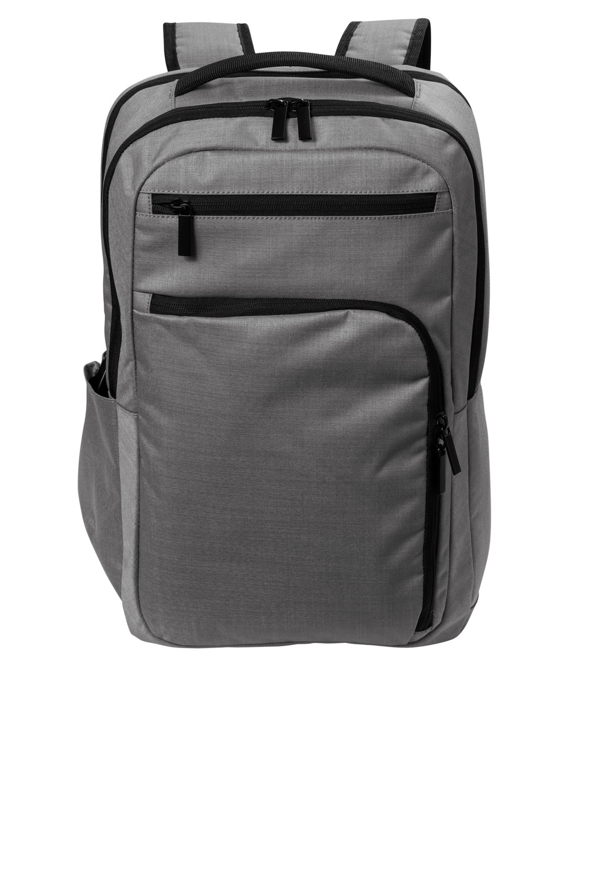 Port Authority Impact Tech Backpack BG225 - Gusty Grey Heather - front