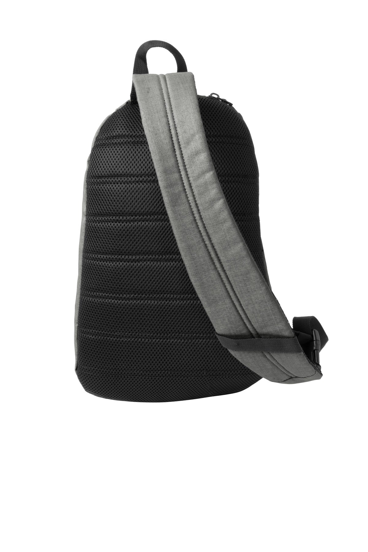 Port Authority Crossbody Backpack BG228 - Gusty Grey Heather - back