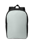 Port Authority Modern Backpack BG231 - Gusty Grey/ Black - front