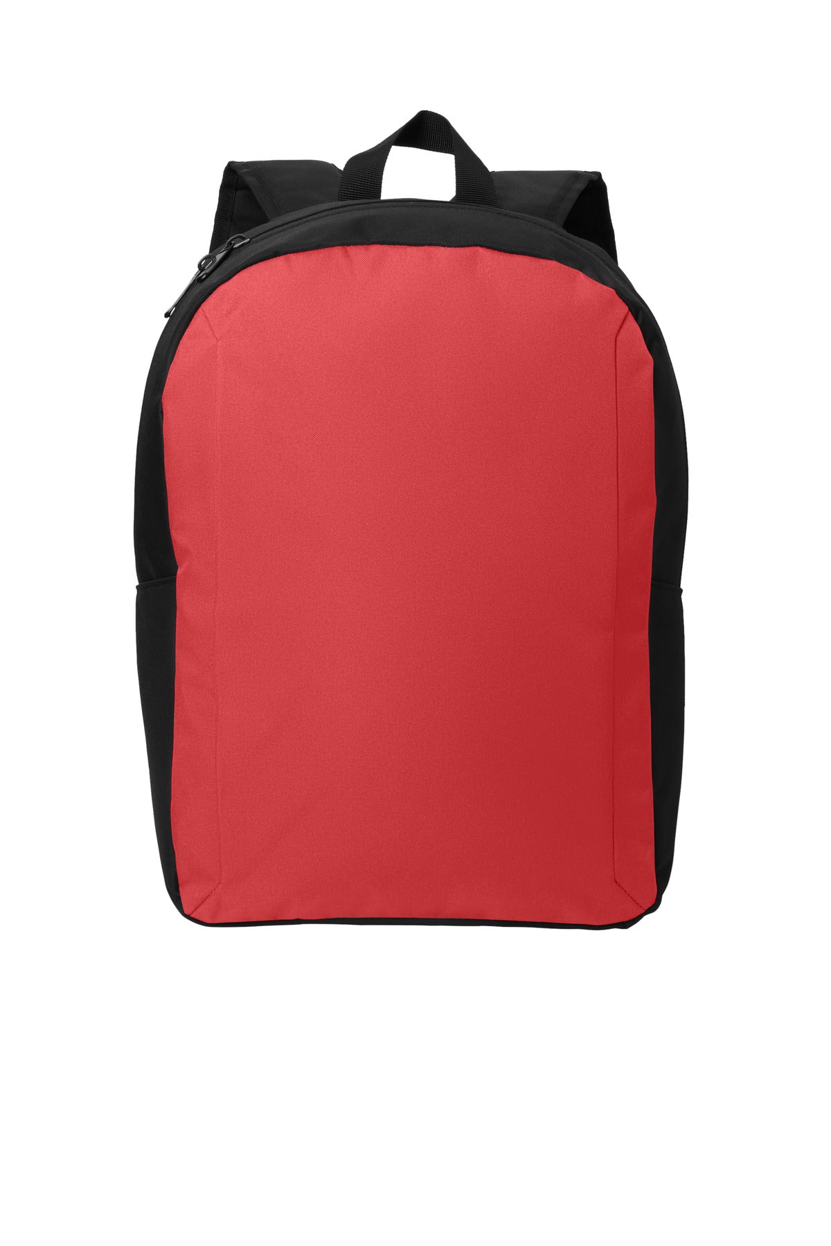 Port Authority Modern Backpack BG231 - Rich Red/ Black - front