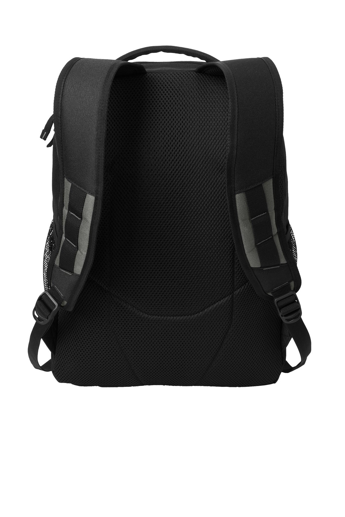 Port Authority Transport Backpack BG232 - Gusty Grey/ Black - back