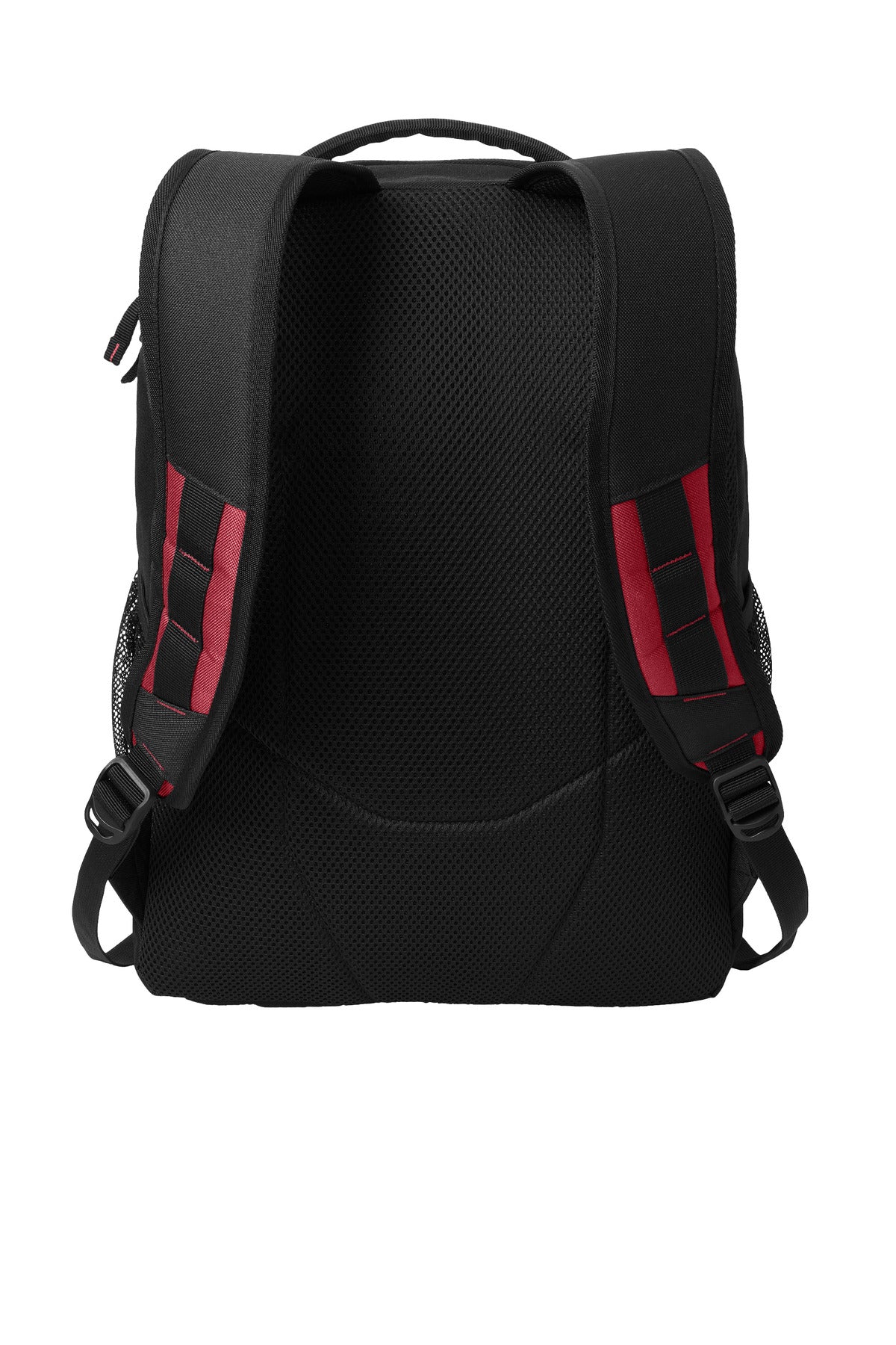 Port Authority Transport Backpack BG232 - Rich Red/ Black - back