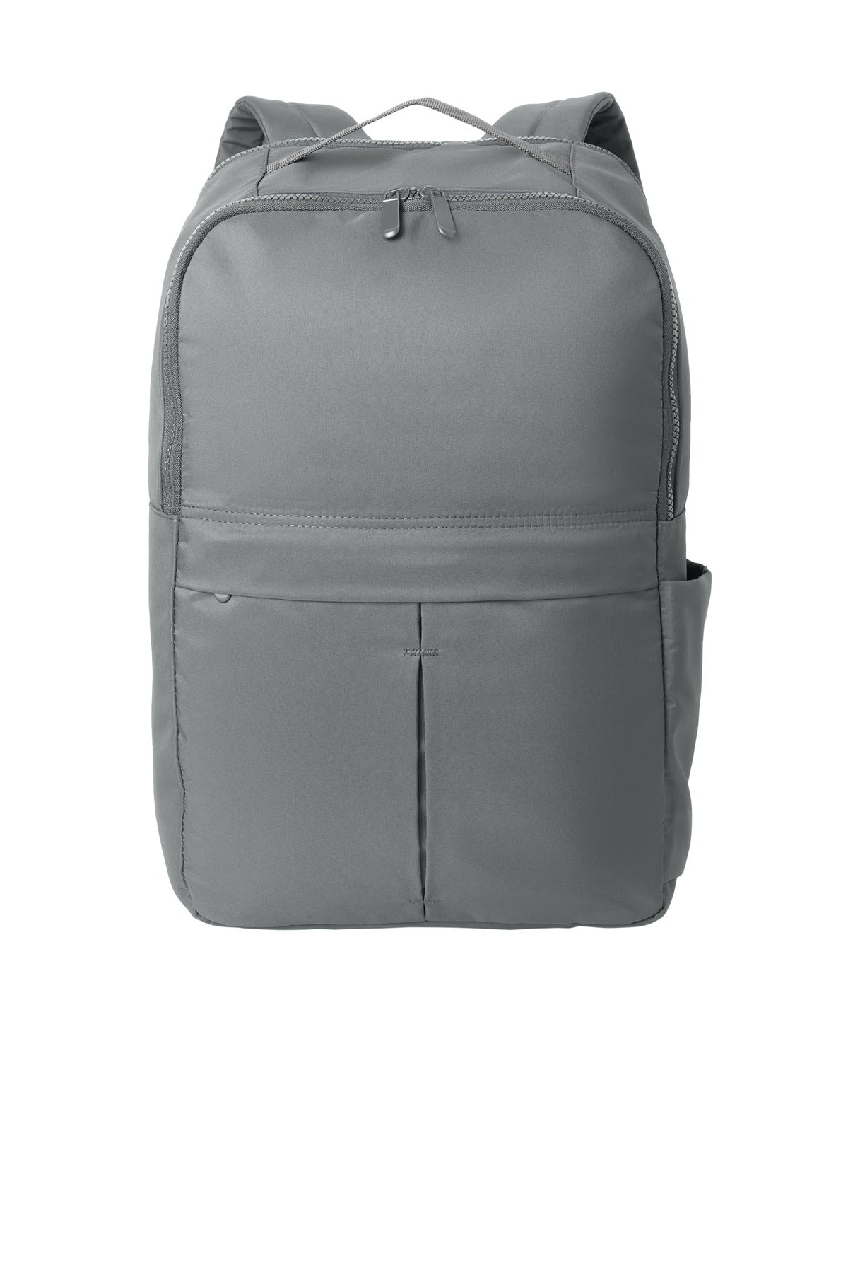 Port Authority Matte Backpack BG235 - Storm Grey - front