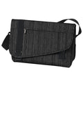 Port Authority Crossbody Messenger. BG303 - Storm - front