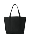 Port Authority Day Tote. BG406 - Black/ Black - front
