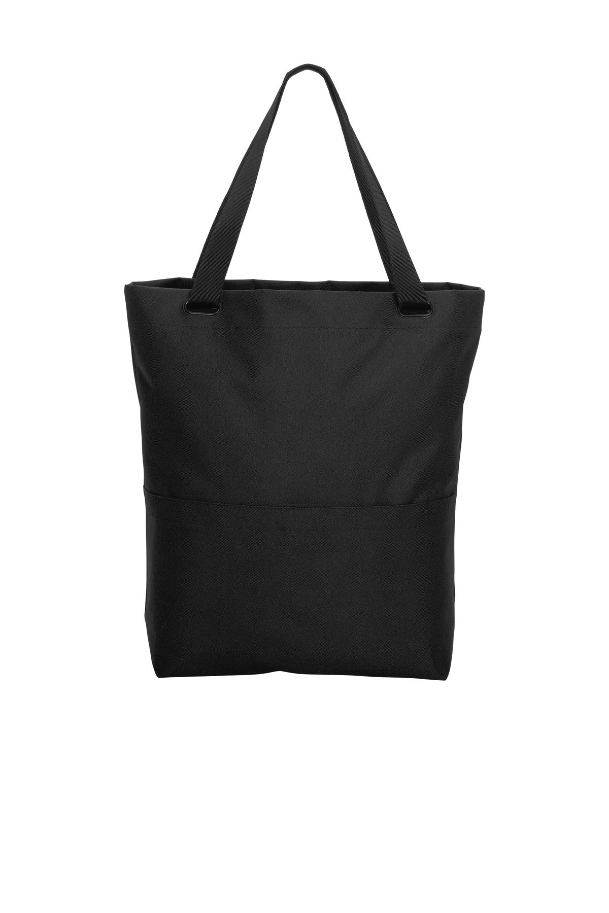 DISCONTINUED Port Authority Access Convertible Tote. BG418 - Black - front