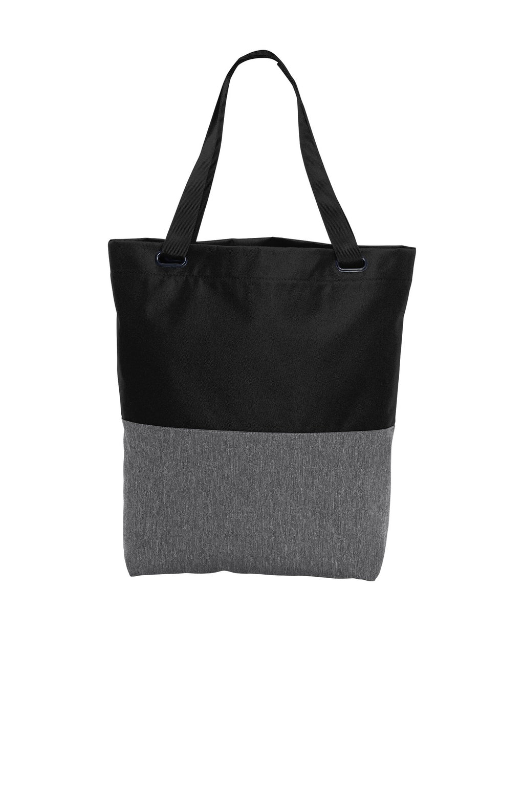 DISCONTINUED Port Authority Access Convertible Tote. BG418 - Heather Grey/ Black - back