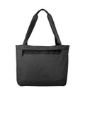 DISCONTINUED Port Authority Exec Laptop Tote. BG423 - Graphite Heather/ Black - front