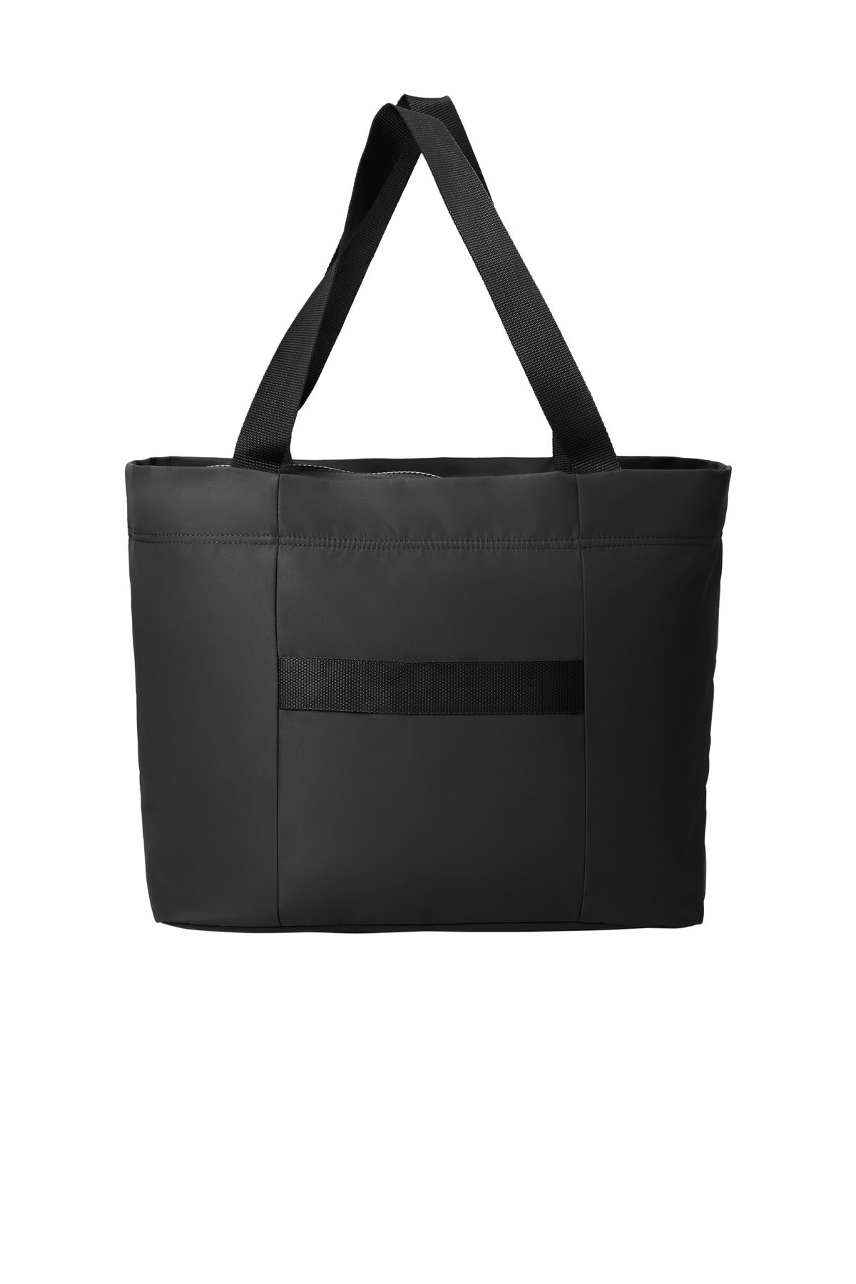 Port Authority Matte Carryall Tote BG435 - Deep Black - back