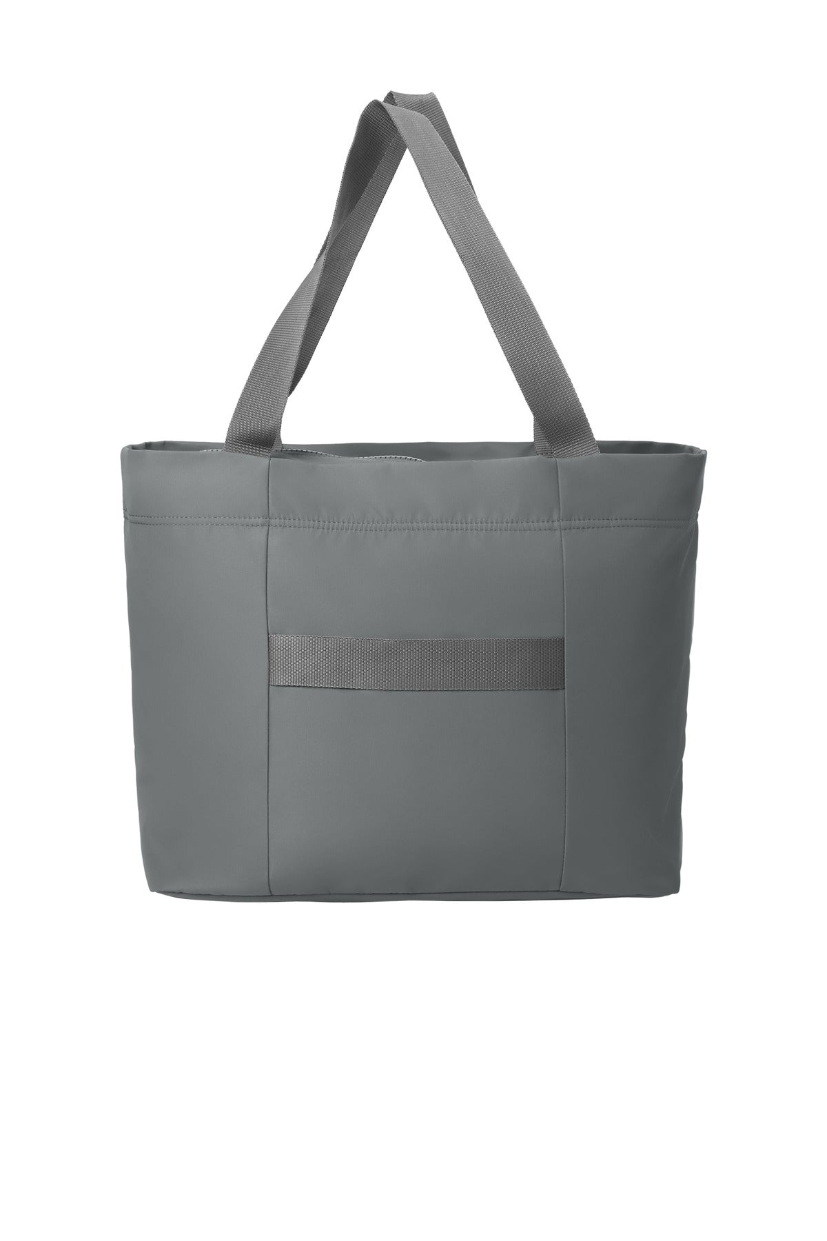 Port Authority Matte Carryall Tote BG435 - Storm Grey - back