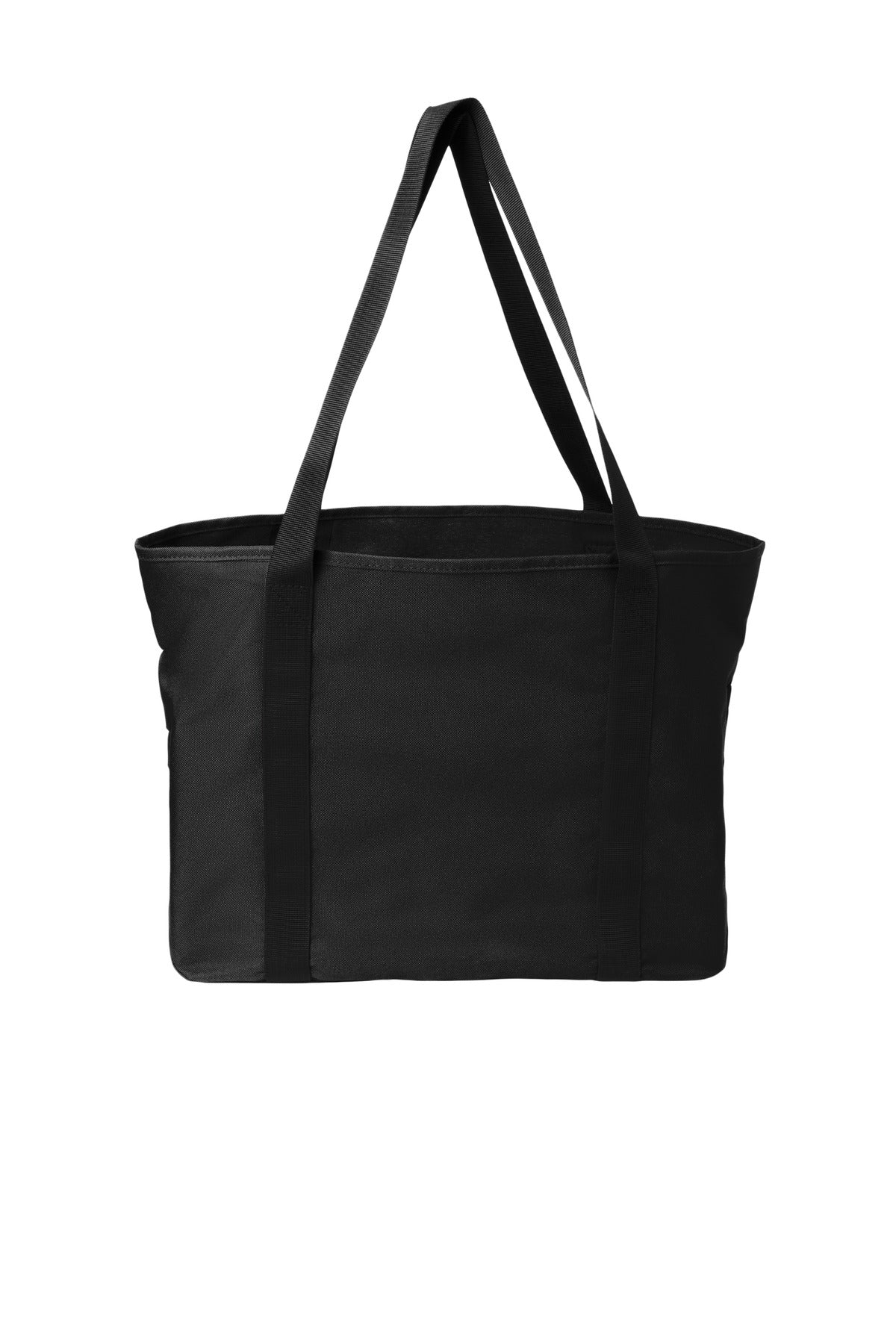 Port Authority C-FREE Recycled Tote BG470 - Deep Black - back