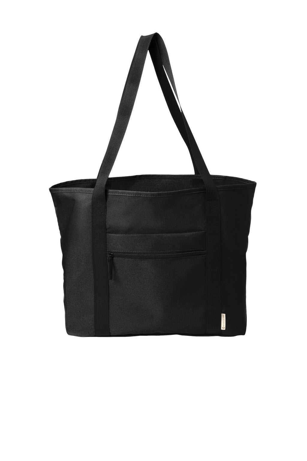 Port Authority C-FREE Recycled Tote BG470 - Deep Black - front