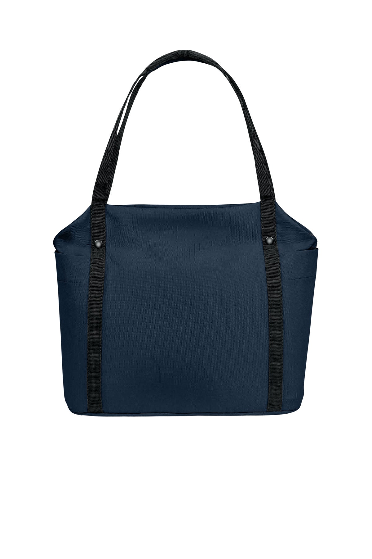 Port Authority Matte Oxford Tote BG472 - River Blue Navy - back