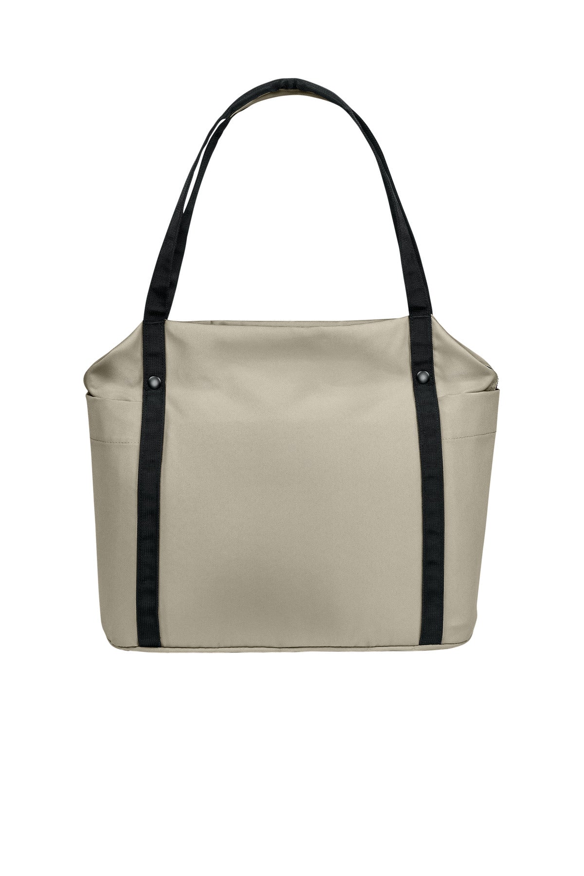 Port Authority Matte Oxford Tote BG472 - Sahara - back