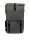 Port Authority 18-Can Backpack Cooler BG501 - Dark Charcoal/ Black - front