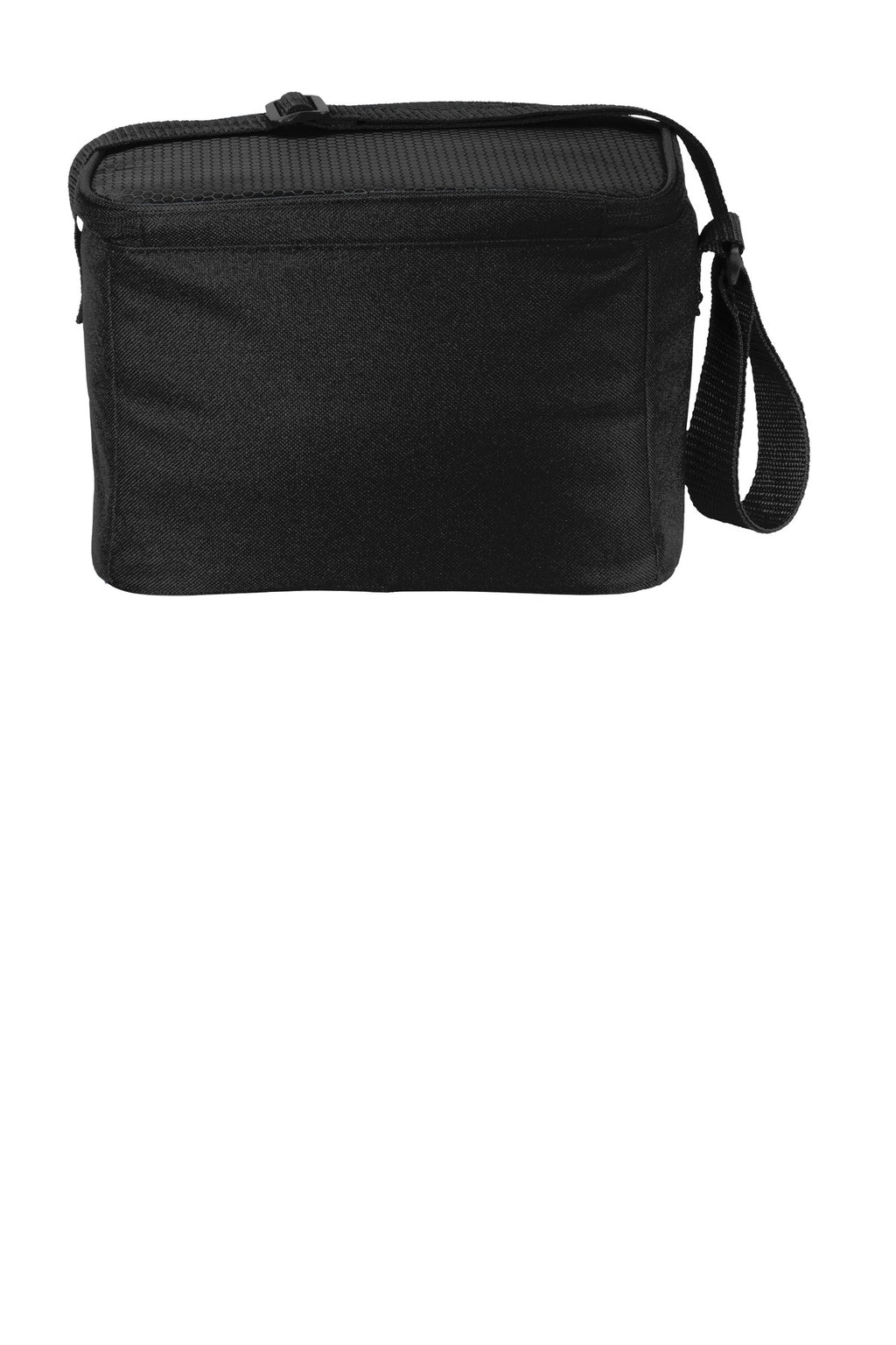 Port Authority 6-Can Cube Cooler. BG512 - Black/ Black - back