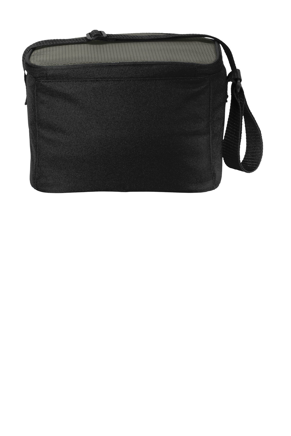 Port Authority 6-Can Cube Cooler. BG512 - Grey/ Black - back