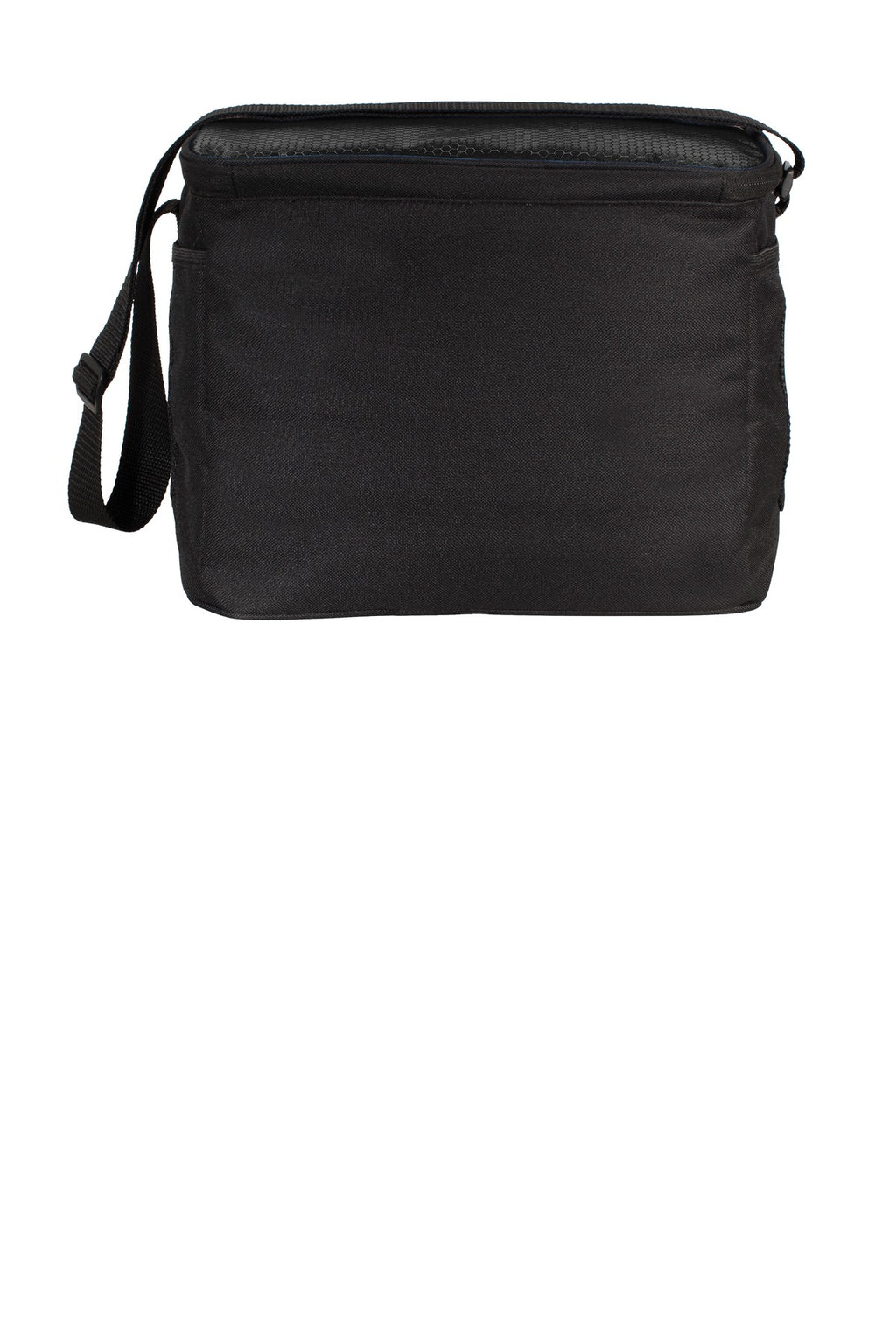 Port Authority 12-Can Cube Cooler. BG513 - Black/ Black - back