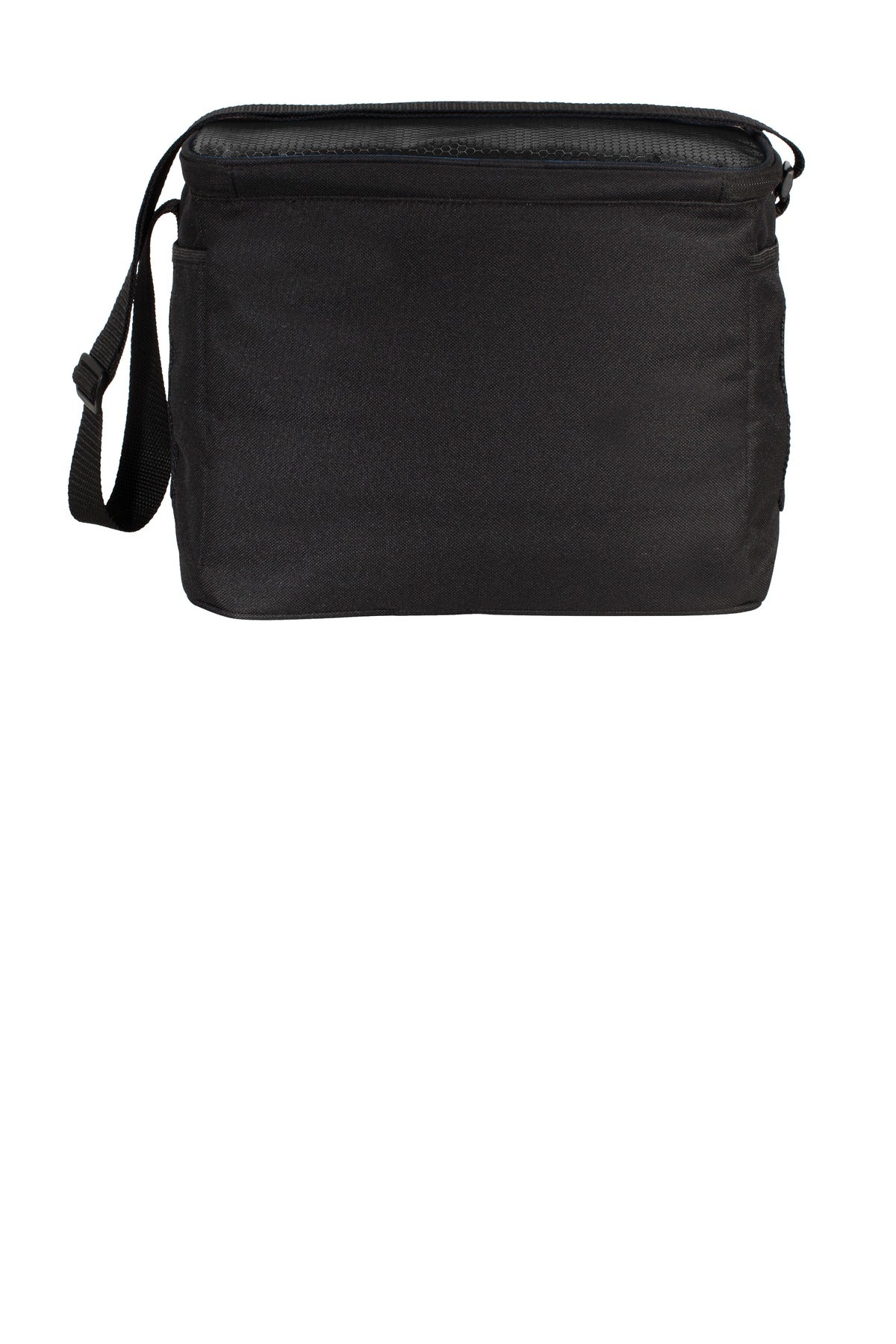 Port Authority 12-Can Cube Cooler. BG513 - Black/ Black - back