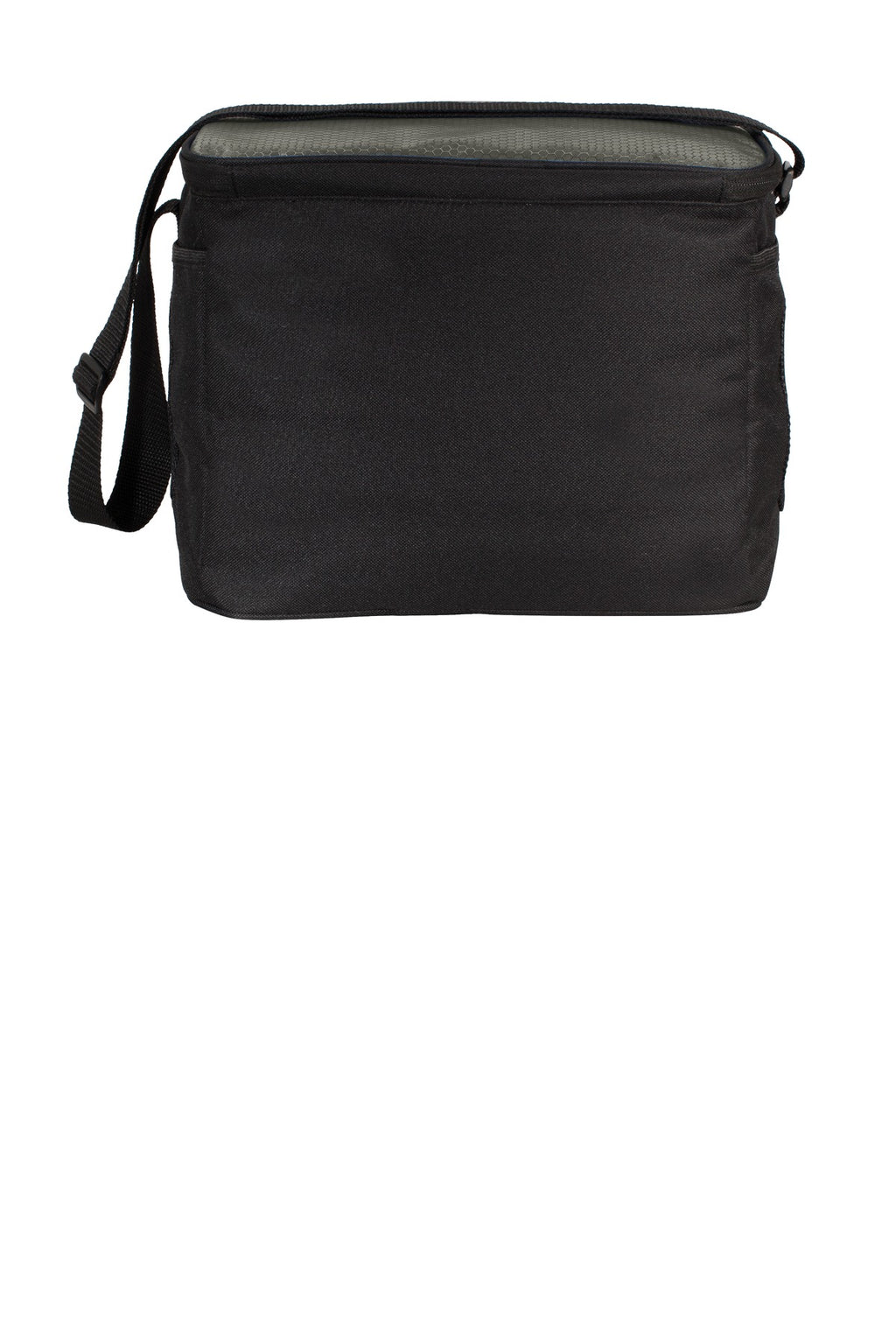 Port Authority 12-Can Cube Cooler. BG513 - Grey/ Black - back