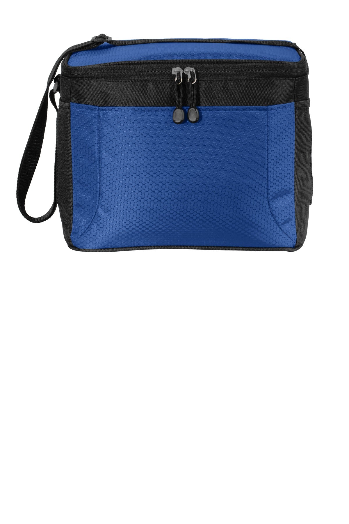 Port Authority 12-Can Cube Cooler. BG513 - Twilight Blue/ Black - front