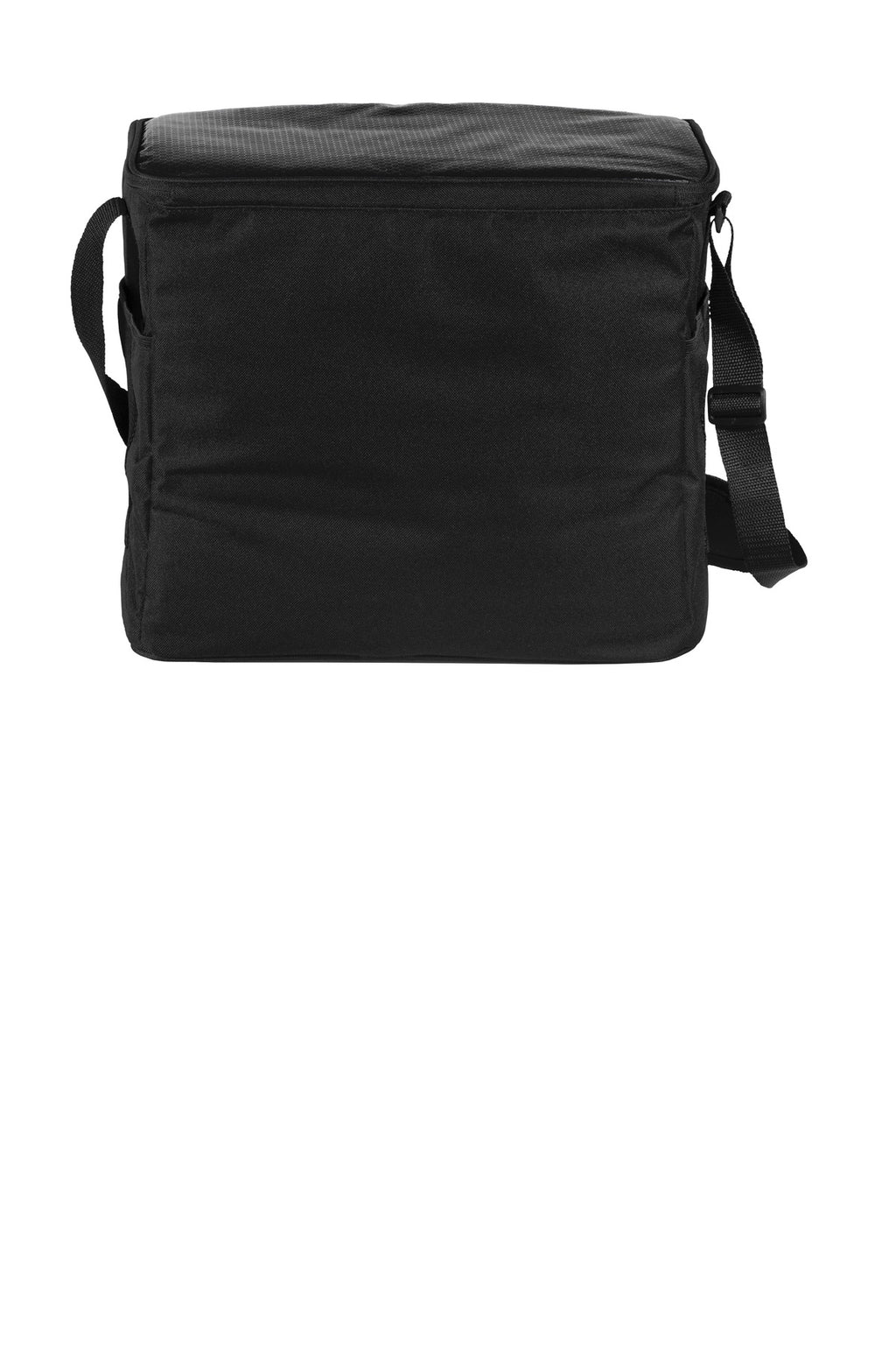 Port Authority 24-Can Cube Cooler. BG514 - Black/ Black - back